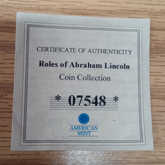 2017 Abe Lincoln Commander-in-Chief commemorative proof 50mm 54g coin - Picture 3 of 5